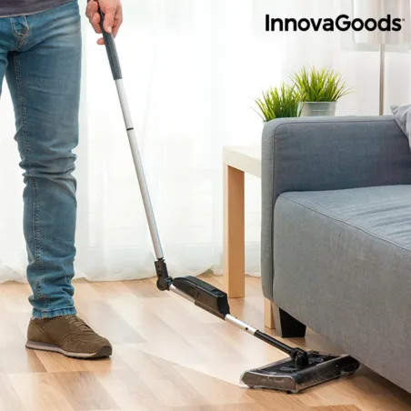 Прямоугольная Электрошвабра InnovaGoods 7,2 В 700 мA/ч Черно-Серая